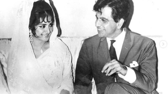 Saira Banu and Dilip Kumar