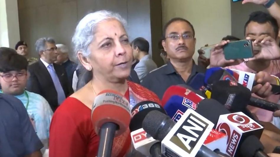 Manipur issue 'serious and sensitive', says Finance Minister Nirmala Sitharaman  Manipur issue 'serious and sensitive', says Finance Minister Nirmala Sitharaman