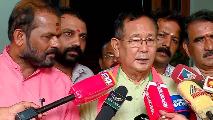 Union Minister Rajkumar Ranjan Singh blames Congress for violence in Manipur