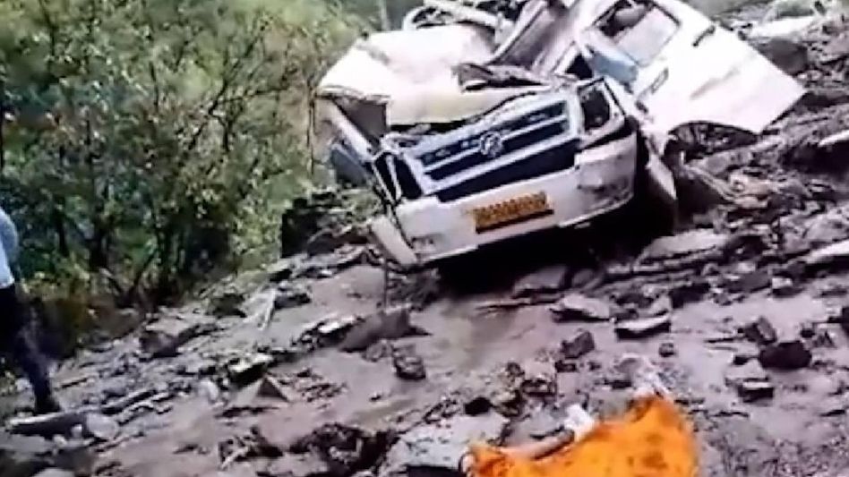 Rockslide claims four lives on Uttarakhand's Gangotri national highway Rockslide claims four lives on Uttarakhand's Gangotri national highway