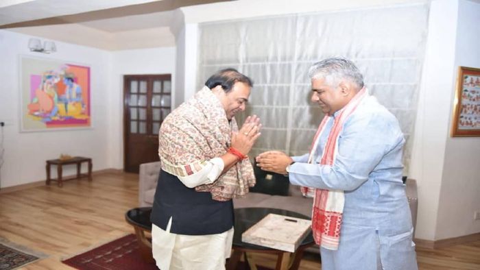 Assam CM with Union Environment Minister Bhupender Yadav