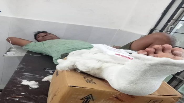 Extortionist injured in Police firing