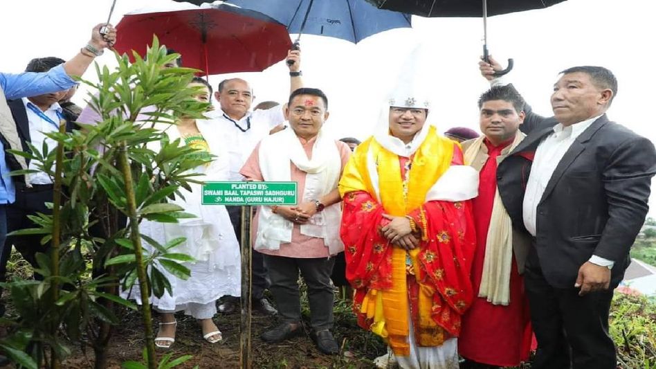 Sikkim government plants 1 lakh trees in six district Sikkim government plants 1 lakh trees in six district