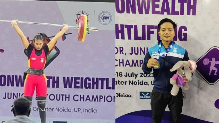 Assamese athletes shine with three gold medals at Commonwealth Weightlifting Championship 2023