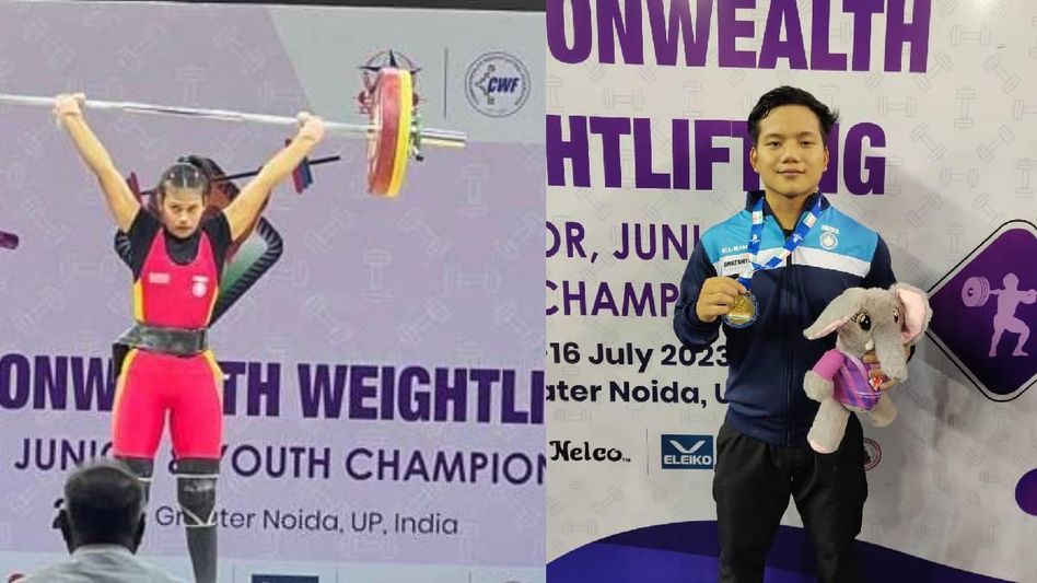 Assamese athletes shine with three gold medals at Commonwealth Weightlifting Championship 2023 Assamese athletes shine with three gold medals at Commonwealth Weightlifting Championship 2023