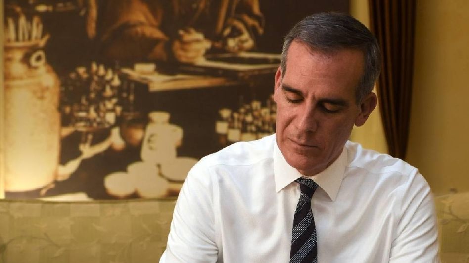 U.S. Ambassador Eric Garcetti offers support for Manipur, calls it a matter of "human concern" U.S. Ambassador Eric Garcetti offers support for Manipur, calls it a matter of "human concern"