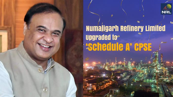 Himanta Biswa Sarma lauds Numaligarh Refinery Limited for being upgraded to 'Schedule A' CPSE