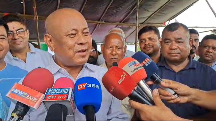 BTC CEM Pramod Boro is running 'Syndicate Raj', says Hagrama Mohilary