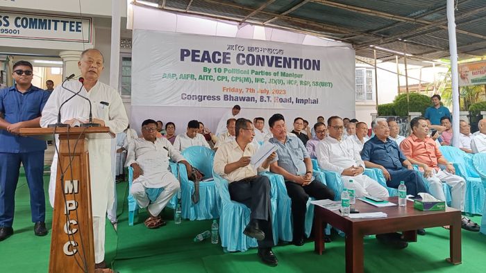 10 political parties demand resignation of Biren Singh