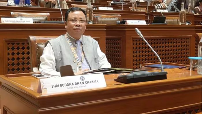 Mizoram's lone BJP MLA Buddha Dhan Chakma to retire from active politics