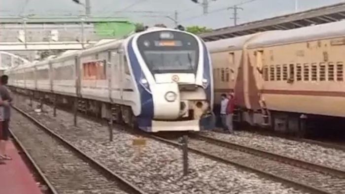 Vande Bharat Express hits cattle in Nalbari, Assam