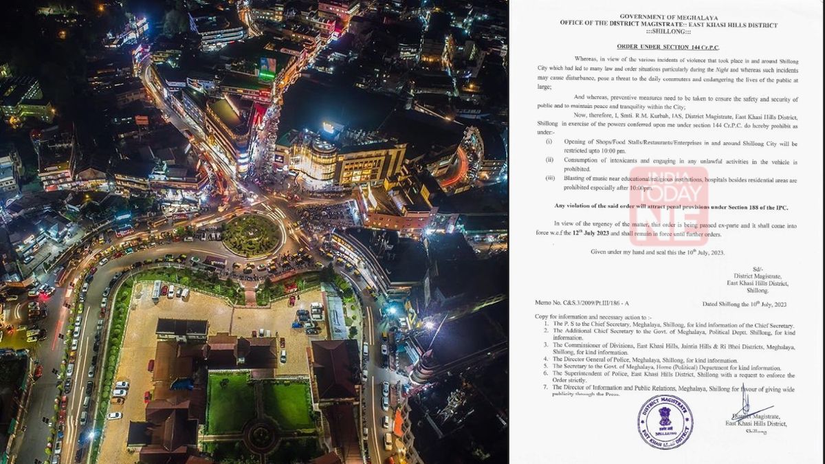 Business, loud music banned after 10 PM in Shillong