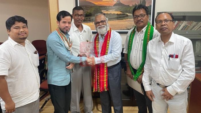 BJP ally IPFT, TIPRA Motha leaders meet interlocutor AK Mishra in Delhi