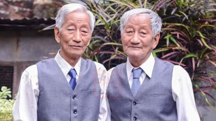 Mizoram's oldest twins celebrated their 89th birthday