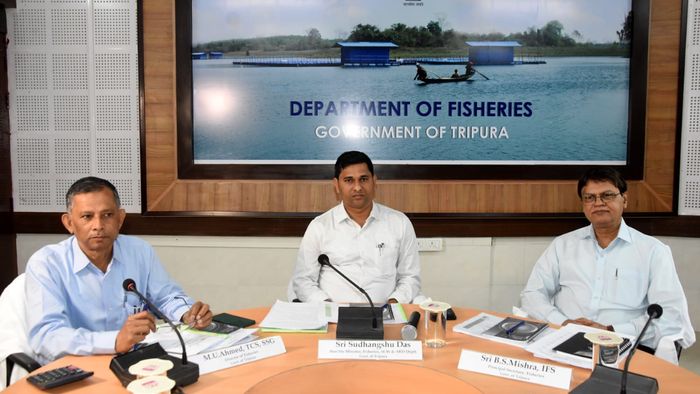 Tripura government to use abandoned water bodies to boost fish production