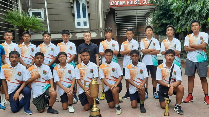Sainik School Chhingchhip lifts U-17 football championship title