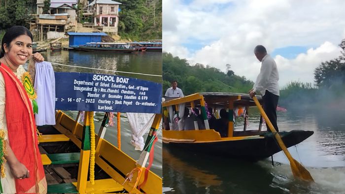 Tripura launches 'School on Boat' in Dumboor Reservoir Islands along Bangladesh border