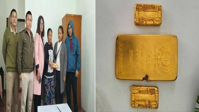 Gold bars recovered in Mizoram