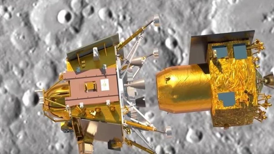 Chandrayaan-3 lander establishes communication line with Chandrayaan-2 orbiter Chandrayaan-3 lander establishes communication line with Chandrayaan-2 orbiter
