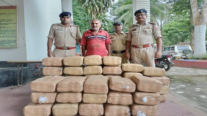 Cannabis worth Rs 40 lakh seized