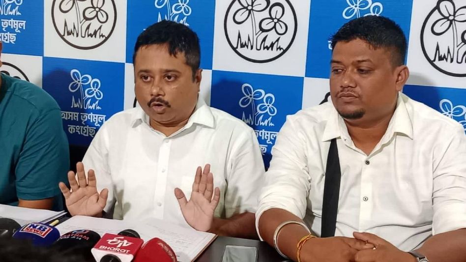 Assam TMC slams BJP government, alleges cash-for-job scam flourishing in Himanta Biswa Sarma's regime Assam TMC slams BJP government, alleges cash-for-job scam flourishing in Himanta Biswa Sarma's regime