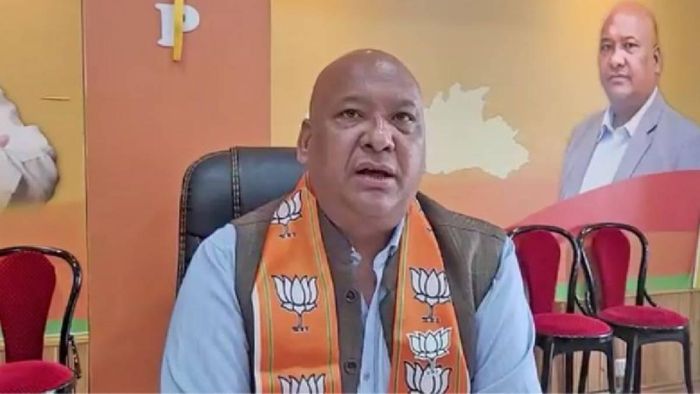 Meghalaya BJP state president Ernest Mawrie