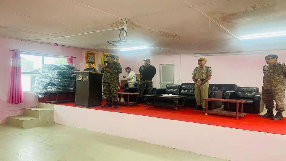 Brigadier Manoj Gupta takes stock of forward areas of East Sikkim Brigadier Manoj Gupta takes stock of forward areas of East Sikkim