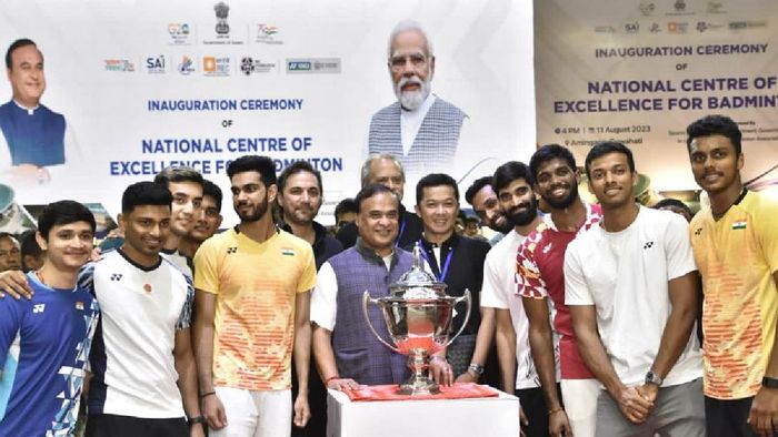 Assam: CM Himanta Biswa Sarma inaugurates National Centre of Excellence for Badminton in Amingaon