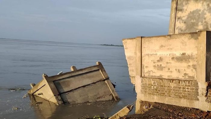 Infrastructure of Jal Jeevan Mission Scheme collapsed in Dhubri