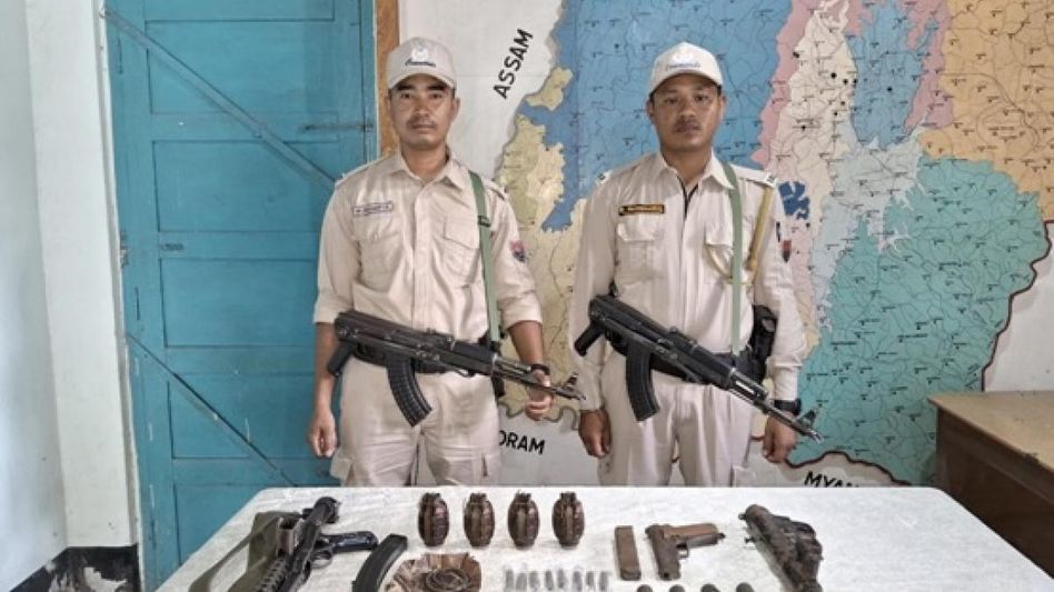 Manipur police destroy massive cache of narcotics in Imphal West Manipur police destroy massive cache of narcotics in Imphal West