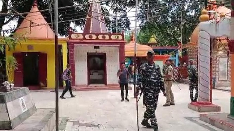 Meghalaya: Joint inspection conducted at 'Mahadev Khola Temple' complex amidst land dispute allegations Meghalaya: Joint inspection conducted at 'Mahadev Khola Temple' complex amidst land dispute allegations