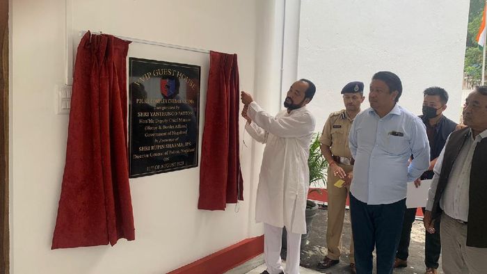 Nagaland Deputy Chief Minister Yanthungo Patton inaugurates state-of-the-art VVIP guest house in Chumoukedima