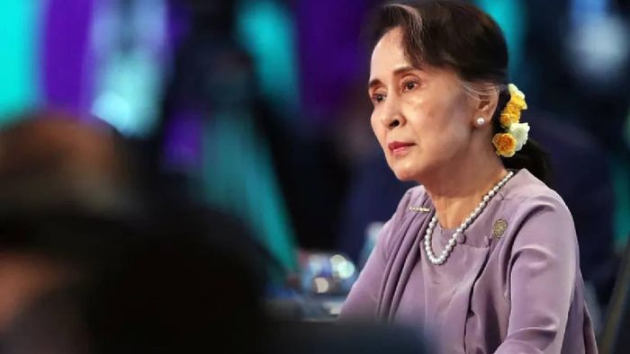 Ousted Myanmar leader Aung San Suu Kyi (FILE PHOTO)