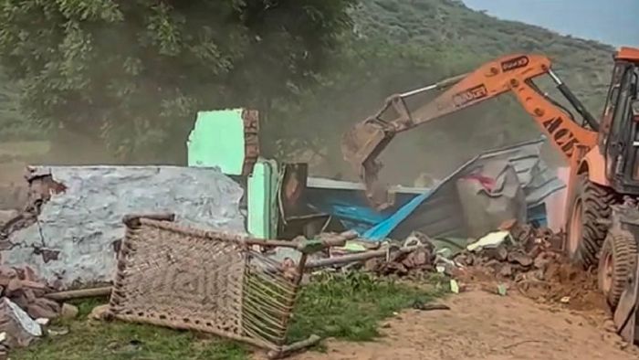 Bulldozer continue to raze 'illegal establishments' in Haryana's Nuh