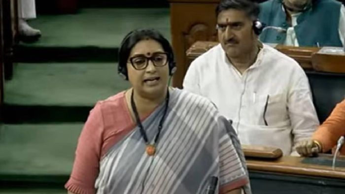 BJP leader Smriti Irani