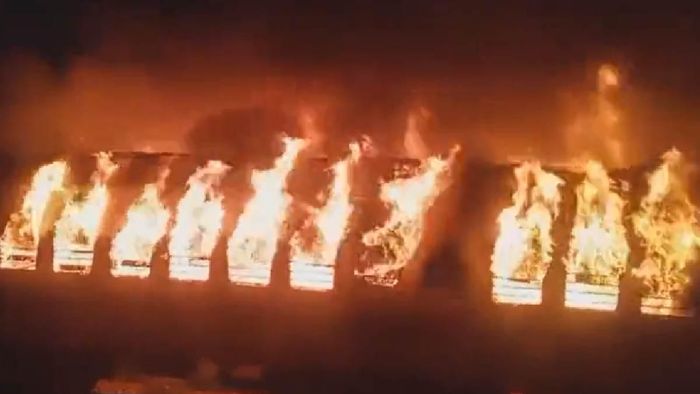 Madurai train fire