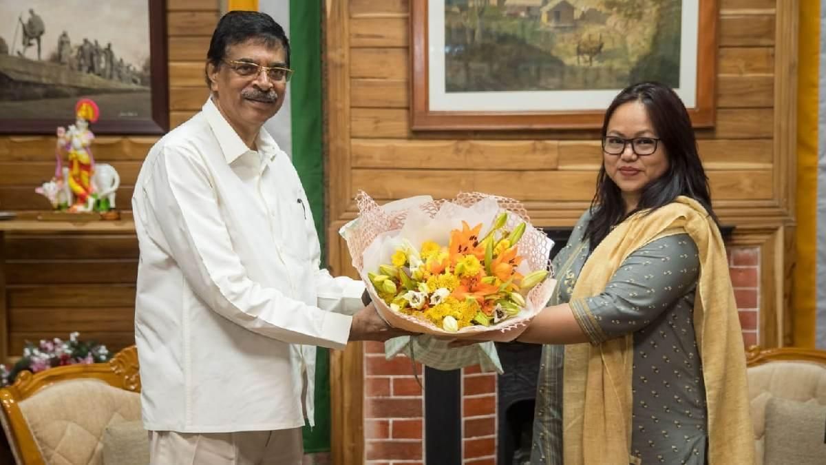 Mizoram governor held discussion with Rural Bank Chairman to improve banking services in remote areas