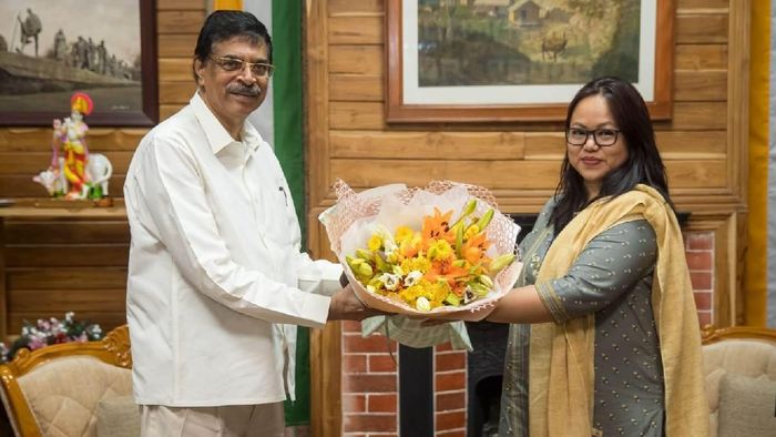 Mizoram governor held discussion with Rural Bank Chairman to improve banking services in remote areas