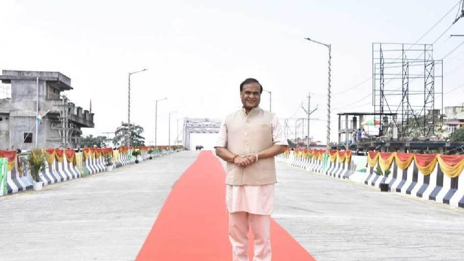 Assam CM Himanta Biswa Sarma takes stock of highway projects worth Rs 1400 in Jorhat district Assam CM Himanta Biswa Sarma takes stock of highway projects worth Rs 1400 in Jorhat district