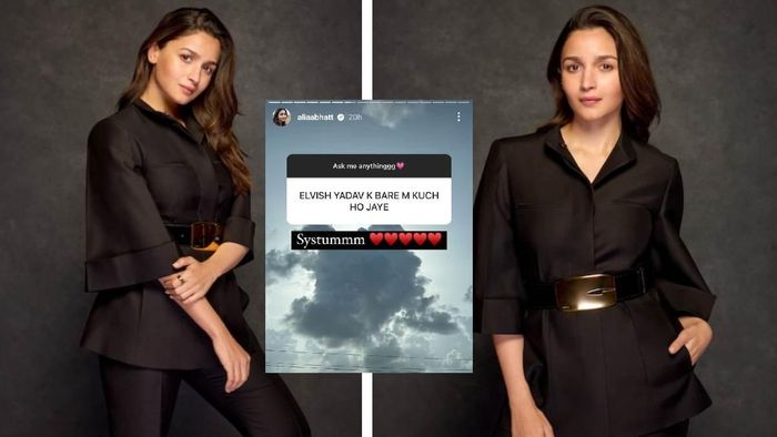 Alia Bhatt's day filled with trolls for fangirling over Elvish Yadav on Instagram