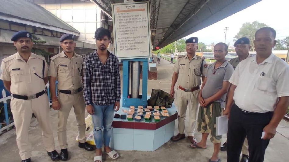 Assam: Drugs worth Rs 9 lakh found in Ledo-Guwahati Express, one held Assam: Drugs worth Rs 9 lakh found in Ledo-Guwahati Express, one held