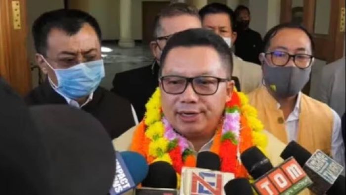 National People's Party leader M Rameshwar Singh