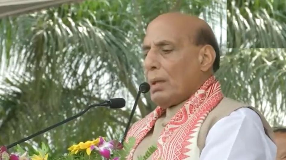 Assam: Entire northeast region embraces football, says Defence Minister Rajnath Singh at Durand Cup inauguration in Kokrajhar Assam: Entire northeast region embraces football, says Defence Minister Rajnath Singh at Durand Cup inauguration in Kokrajhar