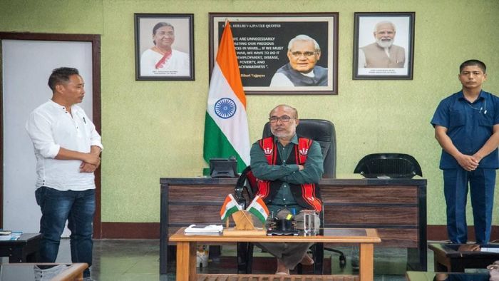 Manipur CM N Biren Singh