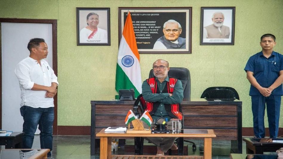 Manipur: Liangmai Naga Council submits memorandum to CM N Biren Singh seeking early implementation of NRC Manipur: Liangmai Naga Council submits memorandum to CM N Biren Singh seeking early implementation of NRC