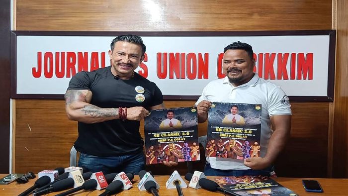 Bodybuilding championship in Sikkim