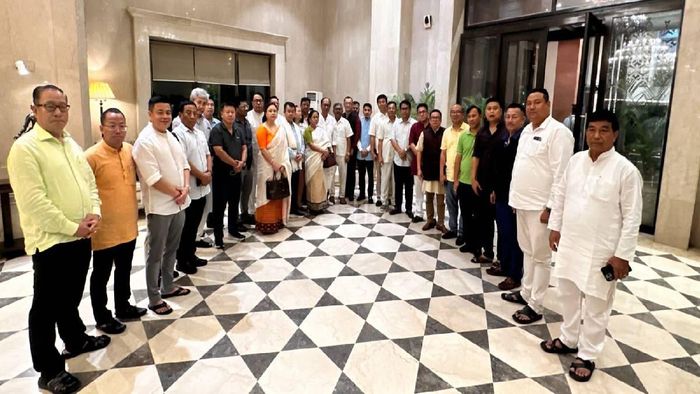 40 MLAs from Manipur submitted memorandum to PM Modi