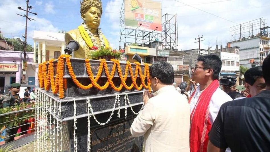 Tripura celebrates Maharaja Bir Bikram's birth anniversary, CM Manik Saha criticizes left front's historical neglect Tripura celebrates Maharaja Bir Bikram's birth anniversary, CM Manik Saha criticizes left front's historical neglect