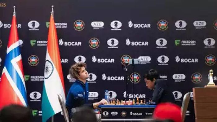 Praggnanandhaa and Carlsen ends in draw