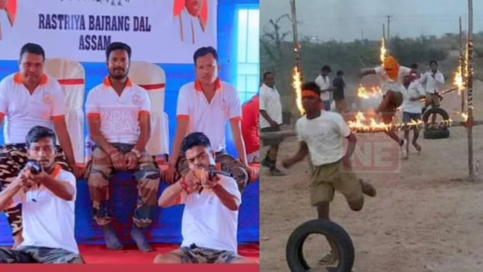 Two arrested after Bajrang Dal organises arms training camp in Mangaldoi